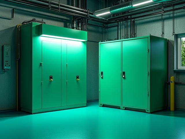 Moderne batterij energieopslagsystemen voor woningen en bedrijven